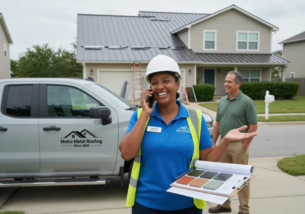 Storm Damage Metal Roof Repair in Perryville, KY